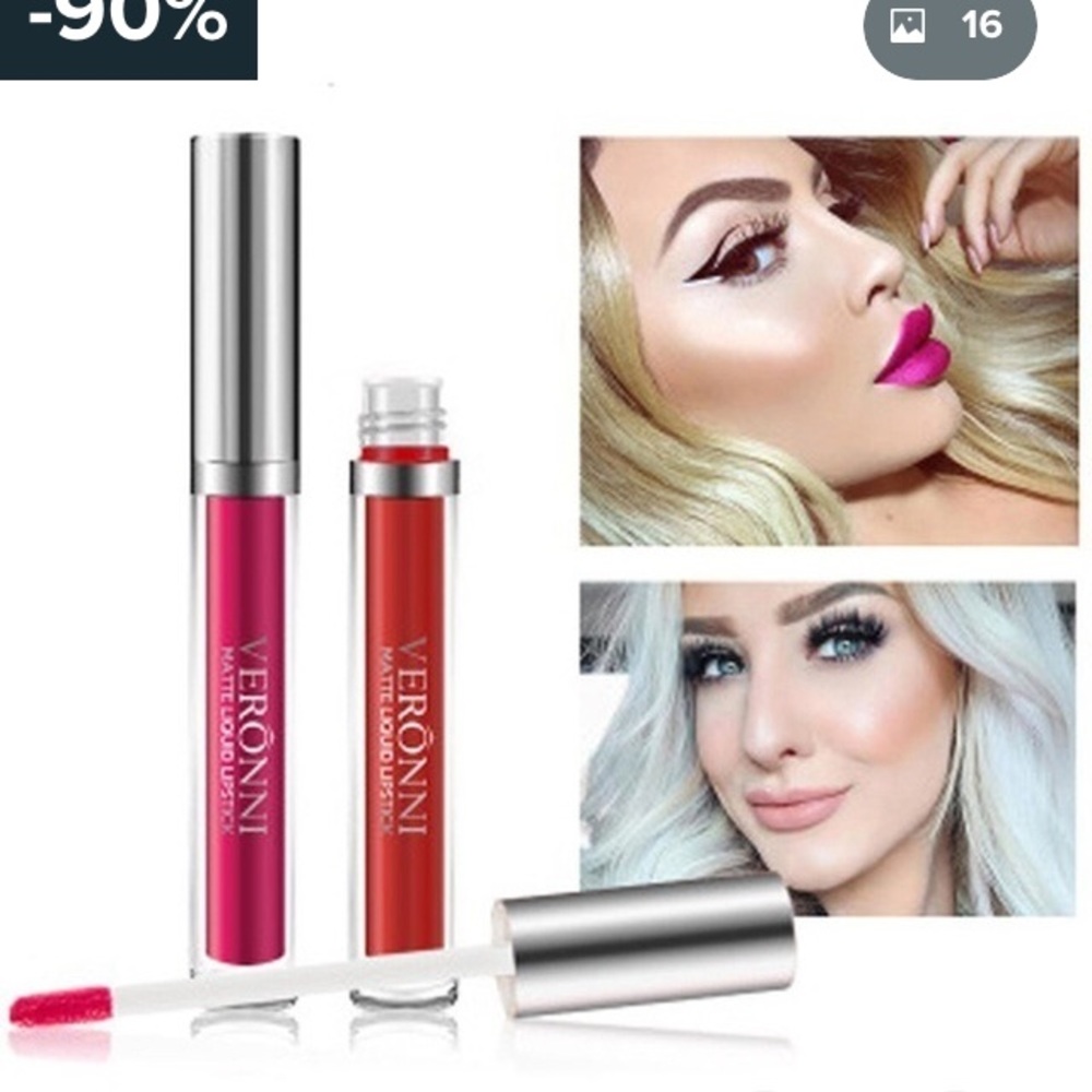 New Veronni matte liquid lipstick 👄 #12